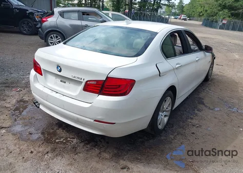 2013 BMW 528I z USA, uszkodzony, nr VIN WBAXG5C58DDY36763